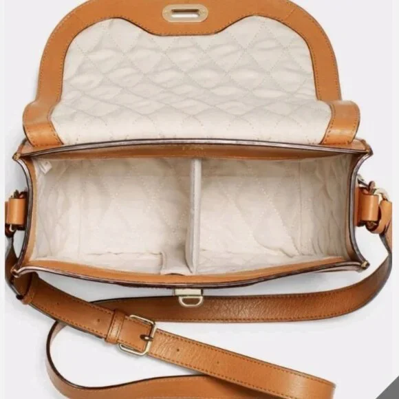 Lo & Sons Brown Crossbody Camera Bag - Picture 3 of 9